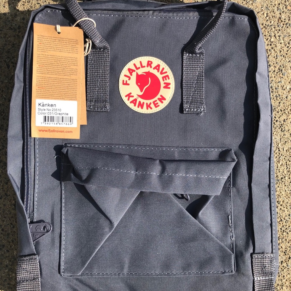 Fjallraven Kanken Backpack Graphite